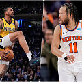 Jalenas Brunsonas (de&scaron;inėje) vedė &bdquo;Knicks&ldquo; į pergalę prie&scaron; &bdquo;Pacers&ldquo;