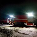 Gaisras Varėnos Vytauto gatvėje 
