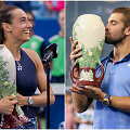 Caroline Garcia ir Borna Čoričius