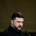Volodymyras Zelenskis / TOBIAS SCHWARZ / AFP