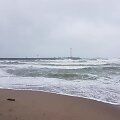 Pajūry &scaron;ėlsta audra
