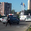 Įvykio vietoje dirbo policija ir greitoji
