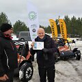 Žurnalistų vairavimo konkursas &bdquo;Ledo karalius&ldquo; Upninkuose, &bdquo;Žaibelio&ldquo; trasoje