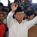 Kandidatas į Indonezijos prezidentus Prabowo Subianto