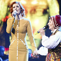Aistė Lasytė su močiute Ona Česlava