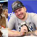 Luka Dončičius (de&scaron;inėje) sulaukė Snoop Dogg reakcijos
