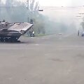 Mychaila Drapatas tanke Mariupolyje