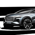 &bdquo;Audi Q4 e-tron&ldquo; koncepcinis modelis