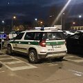 Lietuvos policijos pareigūnų automobilis