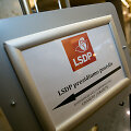 LSDP prezidiumo posėdžio akimirka