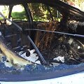 Sudegę automobiliai Kaune