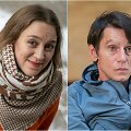 Au&scaron;ra Kaminskaitė ir Krzysztofas Warlikowskis