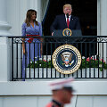 Melania Trump ir Donaldas Trumpas