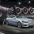 C klasės &bdquo;Mercedes-Benz&ldquo; pristatymas Detroito automobilių parodoje