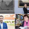 Kadras i&scaron; filmo &bdquo;Nova Lituania&ldquo;, Viktorija Kuodytė, Gitanas Nausėda, Simonas Kairys, Irena Veisaitė