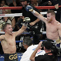 Canelo Alvarezo ir Genadijaus Golovkino dvikova