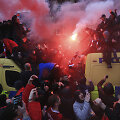 Sirgalių &scaron;ėlsmas prie&scaron; rungtynes Liverpulyje