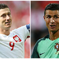 Robertas Lewandowskis ir Cristiano Ronaldo