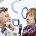 Marius Iva&scaron;kevičius ir Svetlana Aleksijevič