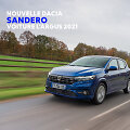 Žurnalas &bdquo;L&rsquo;argus&ldquo; naująjį &bdquo;Dacia Sandero&ldquo; i&scaron;rinko &bdquo;Metų automobiliu&ldquo;