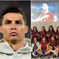 C.Ronaldo nusiuntė batelius visoms Portugalijos jaunimo rinktinės žaidėjoms.