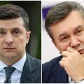 Volodymyras Zelenskis ir Viktoras Janukovyčius
