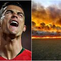 Cristiano Ronaldo atkreipė dėmesį į degančius Amazonės mi&scaron;kus, bet padarė pora klaidų.