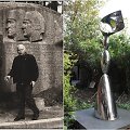 Skulptorius Antanas Braždys ir jo skulptūra