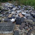 Įžūlumo vir&scaron;ūnė: nereikalingais paminklais atsikratė tiesiog &scaron;alikelėje