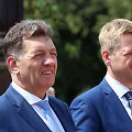 Spaudos konferencija Luki&scaron;kių aik&scaron;tėje