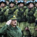 Aliaksandras Luka&scaron;enka per karinės pratybos &bdquo;Zapad&ldquo;