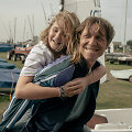 Aktoriai Saar Rogiers ir Valentijn Dhaenens filme &bdquo;Lenos jūra&ldquo;