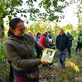 S.Obelevičiui atminti skirta rudeninė talka jo įkurtame ir puoselėtame Traupio botanikos sode