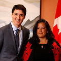 Justinas Trudeau ir Jody Wilson-Raybould