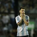 Lionelis Messi sutrikęs po lygiosiomis 0:0 pasibaigusio Argentinos rinktinės mačo su Peru.