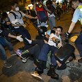 Protestuotojų susirėmimas su Honkongo policija