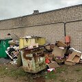 Kėdainių miesto Josvainių gatvėje esanti garažų bendrija &bdquo;Technika&ldquo; jau ne vienerius metus verčiama &scaron;iuk&scaron;lynu
