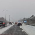 Lietuvos keliuose siaučia pūga: automagistralė Kaunas - Vilnius