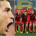 Cristiano Ronaldo ir Portugalija tapo Lietuvos rinktinės varžove 2020 m. Europos futbolo čempionato atrankoje.