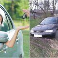 Asociatyvi iliustracija: automobilio pirkimas