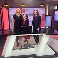 IBWN prezidentė Laura Kovaliovaitė duoda interviu Gruzijos TV