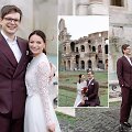 Gabrielės Tetenskaitės ir Sauliaus Žvirgždo vestuvės Romoje