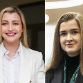 Agnė Vaiciukevičiūtė (nuotr. kairėje) ir Eglė Markevičiūtė