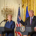 Donaldo Trumpo ir Baltijos &scaron;alių vadovų susitikimas
