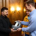 Sportininko susitikimas su Volodymyru Zelenskiu