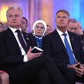 Prezidentas Gitanas Nausėda NATO auk&scaron;čiausiojo lygio susitikimo Va&scaron;ingtone / Evan Vucci / AP