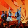 Lietuvos atstovai Vaidas Baumila ir Monika Linkytė