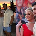 Britney Spears ir Samas Asghari / Socialinių tinklų ir Scanpix nuotr.

