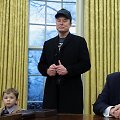 E. Muskas ir D. Trumpas / Kevin Lamarque / REUTERS