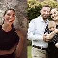 Medeina Andriulienė ir Liudvikas Andriulis su dukra Ana